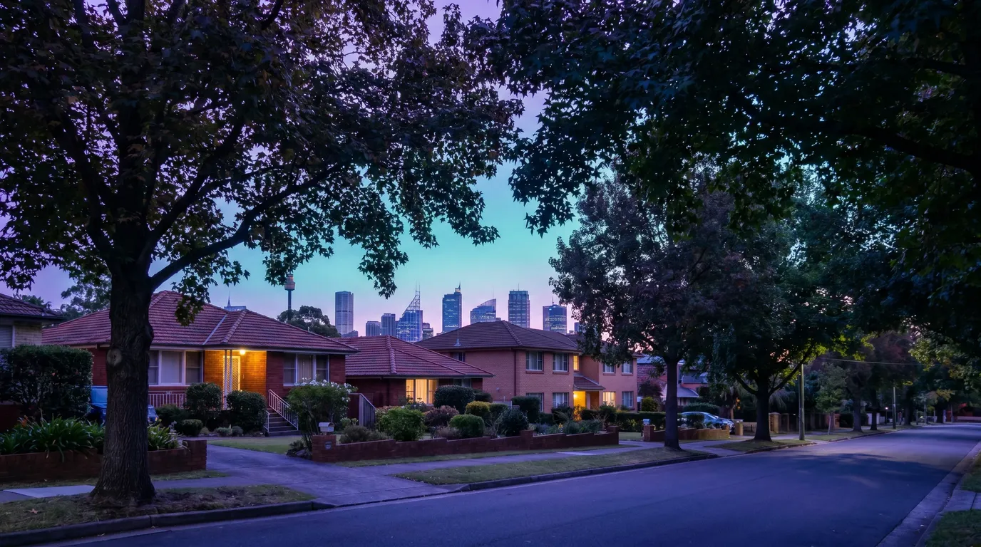 A residential street in Chatswood West, 2067